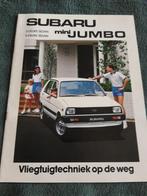 folder Subaru Mini Jumbo vliegtuigtechniek - Nederlands, Ophalen of Verzenden, Zo goed als nieuw, Overige merken, Subaru