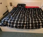 Gratis ombouw 180x200, Huis en Inrichting, Slaapkamer | Bedden, Ophalen, Gebruikt, Wit, Tweepersoons
