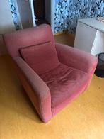 Heerlijke luie stoel rib terracotta lintelo, Eenpersoons, 75 tot 100 cm, Ophalen of Verzenden, Zo goed als nieuw