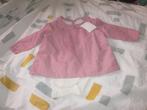 Nieuw roze/wit blousje mooi kraagje romper eraan vast H&M 74, Kinderen en Baby's, Babykleding | Maat 74, Meisje, H&M, Nieuw, Ophalen of Verzenden