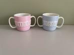 2 bekers Douwe Egberts Girl en Boy, Huis en Inrichting, Keuken | Servies, Ophalen of Verzenden, Zo goed als nieuw