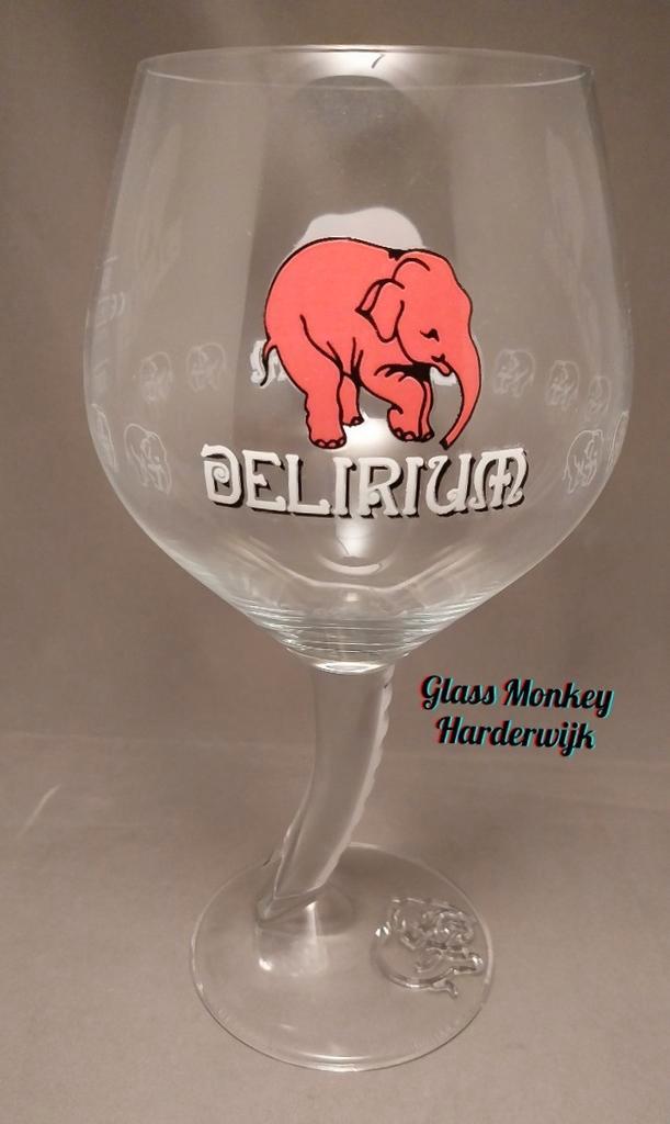 Delirium bierglazen. 50cl, Verzamelen, Biermerken, Nieuw, Glas of Glazen, Overige merken, Ophalen of Verzenden