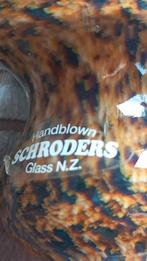 Schroders Glass N.Z. Handgeblazen Vogel, Antiek en Kunst, Antiek | Glas en Kristal, Ophalen of Verzenden