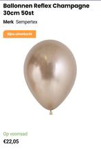 Partij reflex ballonnen goud/ champagne kleur, Ophalen of Verzenden, Nieuw, Overige