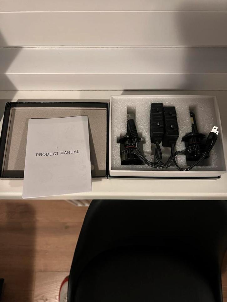 H7 LED Autolampen 6500K - Nieuw in doos!, Auto-onderdelen, Verlichting, Universele onderdelen, Nieuw, Ophalen of Verzenden