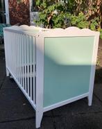 IKEA-ledikant wit/groen - lengte 124 cm, Ophalen, Gebruikt, Ledikant