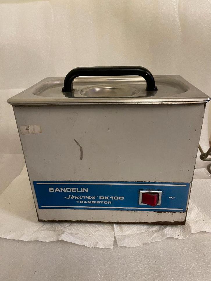 Ultrasoonbad Bandelin Sonorex Reinigers horlogemaker Goudsmi, Doe-het-zelf en Verbouw, Reinigingsmachines, Ophalen
