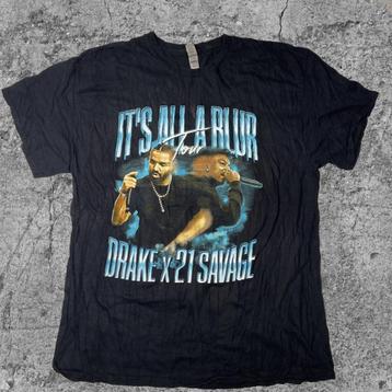 Vintage T-shirt Drake it’s all a blur tour T-199 beschikbaar voor biedingen