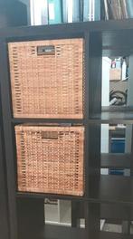 2x branas mand voor ikea kallax Vakkenkast, Huis en Inrichting, Woonaccessoires | Schalen en Manden, Ophalen, Zo goed als nieuw