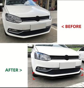 Frontlip polo 6R 6C voor de standaard bumper gti gt r line beschikbaar voor biedingen