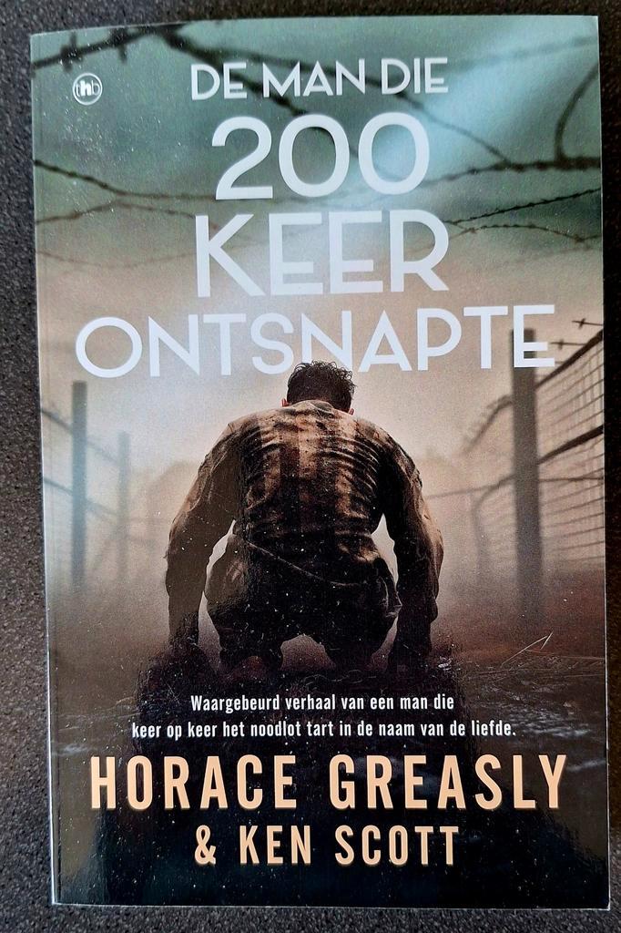 De man die 200 keer ontsnapte, Boeken, Romans, Ophalen of Verzenden