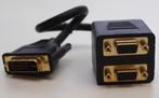 DVI naar 2 x VGA splitter (Nieuw!), Computers en Software, Pc- en Netwerkkabels, Nieuw, Ophalen of Verzenden