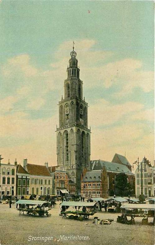 (300-125-047) Groningen Martinitoren, Verzamelen, Ansichtkaarten | Nederland, Groningen, Verzenden