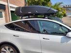 Te huur: dakkoffer (Thule 450L) + dakdragers (Tesla Model Y), Auto diversen, Dakkoffers, Ophalen, Zo goed als nieuw