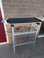 Keurige outdoor bakplaat Bourgini met onderstel. ZGAN ., Ophalen of Verzenden, Zo goed als nieuw
