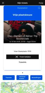 Cho concert, Eén persoon