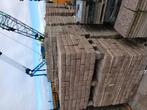 meerdere partijen gebr betonklinkers gestapeld op pallets, Tuin en Terras, Ophalen, Gebruikt, Klinkers, 10 m² of meer