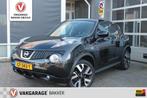 Nissan JUKE 1.6 Connect Edition, Auto's, Euro 5, 4 cilinders, Met garantie (alle), Zwart