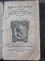 Ulfert Kurze Biographien sechzig beruhhmte Griechen 1788, Ophalen of Verzenden