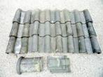 6150 stuks gesmoorde romaanse dakpannen meeuwissen de valk, Ophalen, Overige materialen, Meeuwissen, Gebruikt