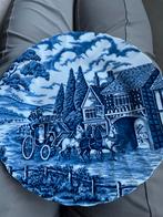 Myott Royal Mail Wandbord Engels Blauw Wit, Antiek en Kunst, Ophalen of Verzenden