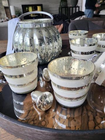 Riviera Maison armeluiszilver pumpkin waxinelichtjes klokjes beschikbaar voor biedingen