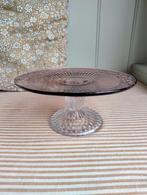 Prachtig! Taartplateau serveerschaal glas Riviera Maison, Ophalen of Verzenden, Zo goed als nieuw