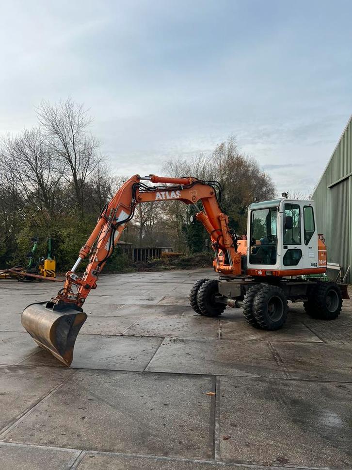 Prachtige goedwerkende atlas 1004 mobiele kraan graafmachine, Zakelijke goederen, Machines en Bouw | Kranen en Graafmachines, Graafmachine