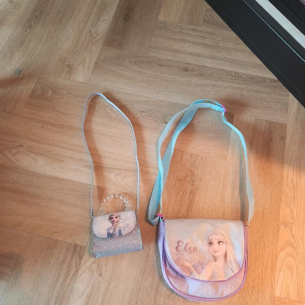 Elsa tasjes - 2 stuks, waarvan 1 nieuw!, Ophalen of Verzenden, Zo goed als nieuw, Disney