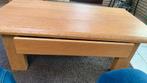 Salontafel met lade, Gebruikt, 100 tot 150 cm, Eikenhout, Minder dan 50 cm