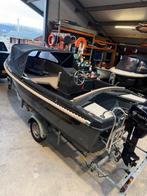 Felor 495 tohatsu 15pk 4 takt bwj 021 inc kalf trailer, Watersport en Boten, Ophalen, 10 tot 30 pk, Zo goed als nieuw, 3 tot 6 meter