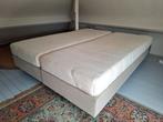 Boxspring, Huis en Inrichting, Ophalen, Beige, Tweepersoons, Zo goed als nieuw