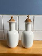 Vintage Arabia Arctica Olie Azijn fles set wit zeldzaam!, Huis en Inrichting, Keuken | Servies, Overige typen, Ophalen of Verzenden
