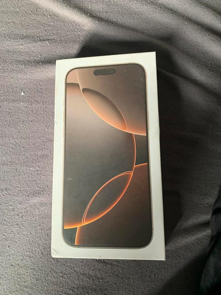 Apple iPhone 16 Pro Max, Telecommunicatie, Mobiele telefoons | Apple iPhone, Nieuw, 512 GB, iPhone 16 Pro Max, Goud, Ophalen of Verzenden