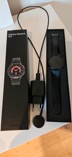 Samsung Watch 5 Pro, Zwart, Samsung ⌚️, Ophalen of Verzenden, Zo goed als nieuw