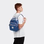 Kipling seoul S kleine rugtasje admiral blue(nr.3 D6), Verzenden, Zo goed als nieuw, Blauw, Overige typen