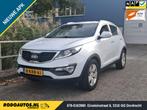 Kia Sportage 1.6 GDI Plus Pack Navi/Airco Boekjes ✅, 135 pk, 1591 cc, 4 cilinders, Wit