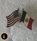 Pin 2 Vlaggen, Verzenden, Gebruikt, Overige onderwerpen