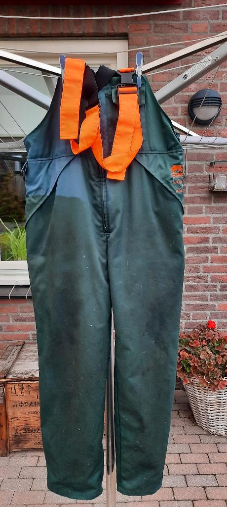 sticomfort zaagoverall / zaagbroek maat 56, Tuin en Terras, Werkkleding, Gebruikt, Heren, Overall, Ophalen of Verzenden