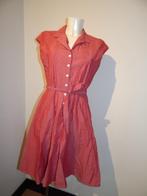King Louie jurk blouse look sier borduursel mooie kleur M, Maat 38/40 (M), Verzenden, Zo goed als nieuw, Knielengte