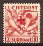 Suriname Luchtpost 23 postfris Rode Kruis 1942, Verzenden, Postfris