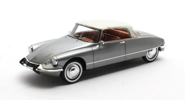 Jsn Matrix 1:43 Citroen DS21 Grand Palais Coupe grijs, Hobby en Vrije tijd, Modelauto's | 1:43, Nieuw, Auto, Overige merken, Ophalen of Verzenden
