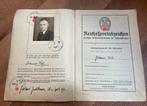 Oorkonde DRL Sportabzeichen Wehrmacht Leistungsbuch, Verzamelen, Ophalen of Verzenden, Landmacht, Duitsland