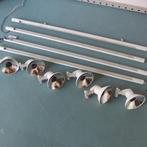 Vintage Picorail Lumiance Rail + 2 Spots jaren 80/90, Ophalen, Gebruikt, Metaal of Aluminium, Modern