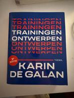 Karin de Galan - Trainingen ontwerpen, Ophalen, Zo goed als nieuw, Karin de Galan