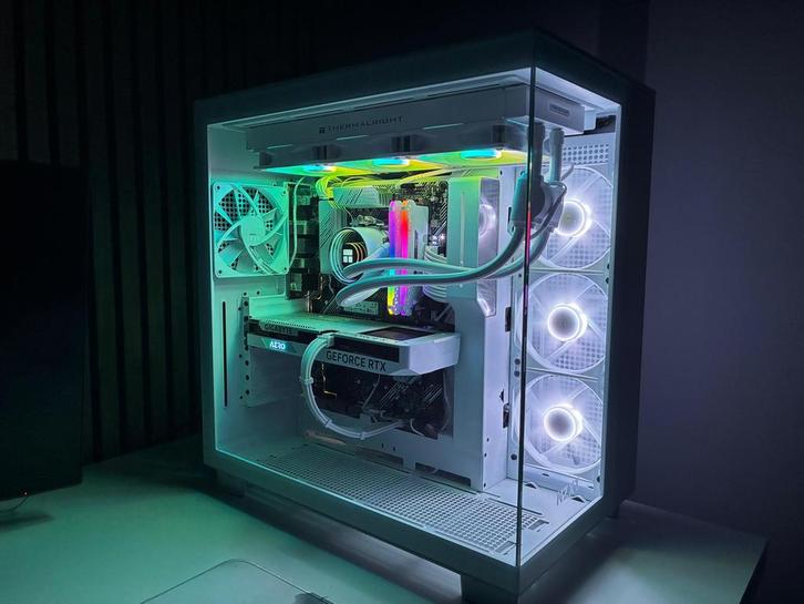 Witte Gaming PC | Ryzen 5 5600X | RTX 4060 | 32GB, Computers en Software, Desktop Pc's, Zo goed als nieuw, 4 Ghz of meer, SSD