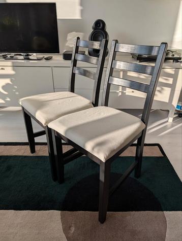 Ikea Lerhamn stoelen in goede staat  beschikbaar voor biedingen