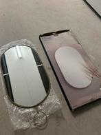 Gold detail mirror Scandinavian 23x49 cm - new, Ophalen, Nieuw, Rechthoekig, Minder dan 100 cm