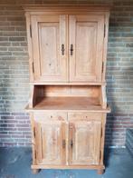 Oud grenen kast (2 delen), Ophalen