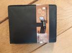 Leren portemonnee - Heren - Zwart - Nieuw -, Overige merken, Zwart, Nieuw, Ophalen of Verzenden